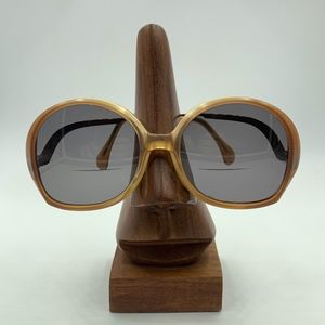 Metzler Brown Gradient Butterfly Sunglasses Frames